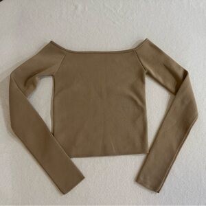 Zara off the shoulder top size xs